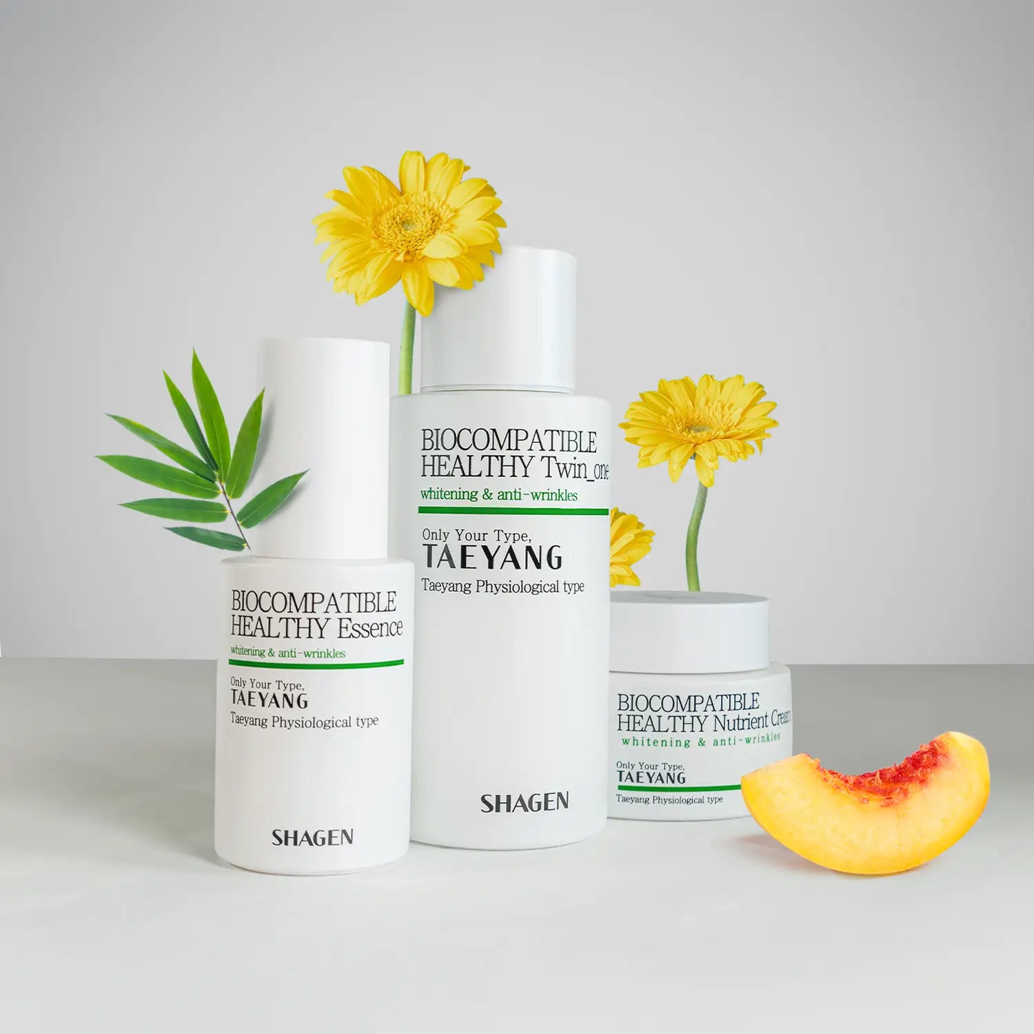 Shagen Taeyang (VERDE) Set de Tipo de Energía 3 Pasos - Cuádruple Efecto - Total 240ml