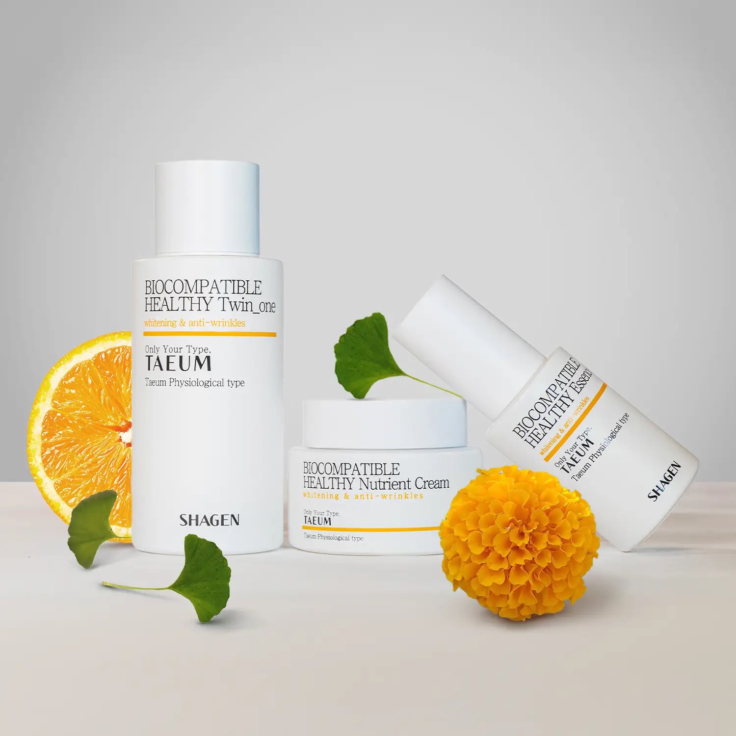 Shagen Taeum (Yellow) Energy Type 3 Set - Quadruple Effect - Total 240ml